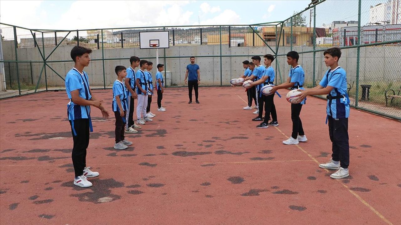 Kilisli öğrenciler "tag ragbide" şampiyonluk hedefliyor