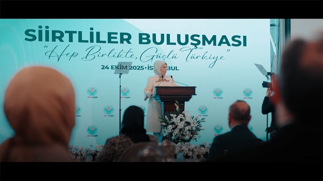 Emine Erdoğan'dan 'Siirtlilerle Buluşma' programına ilişkin paylaşım