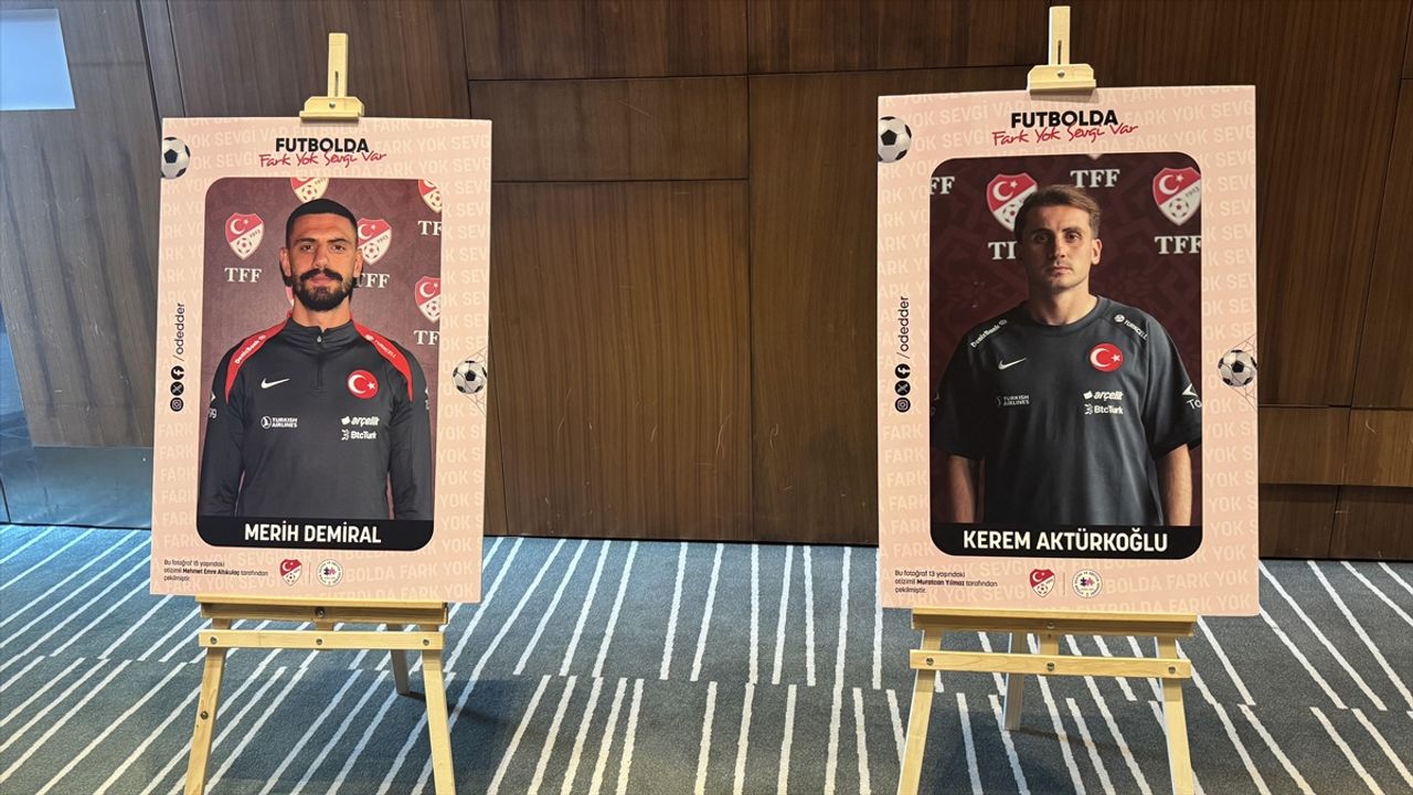 'Futbolda Fark Yok, Sevgi Var' projesinin sergisi açıldı