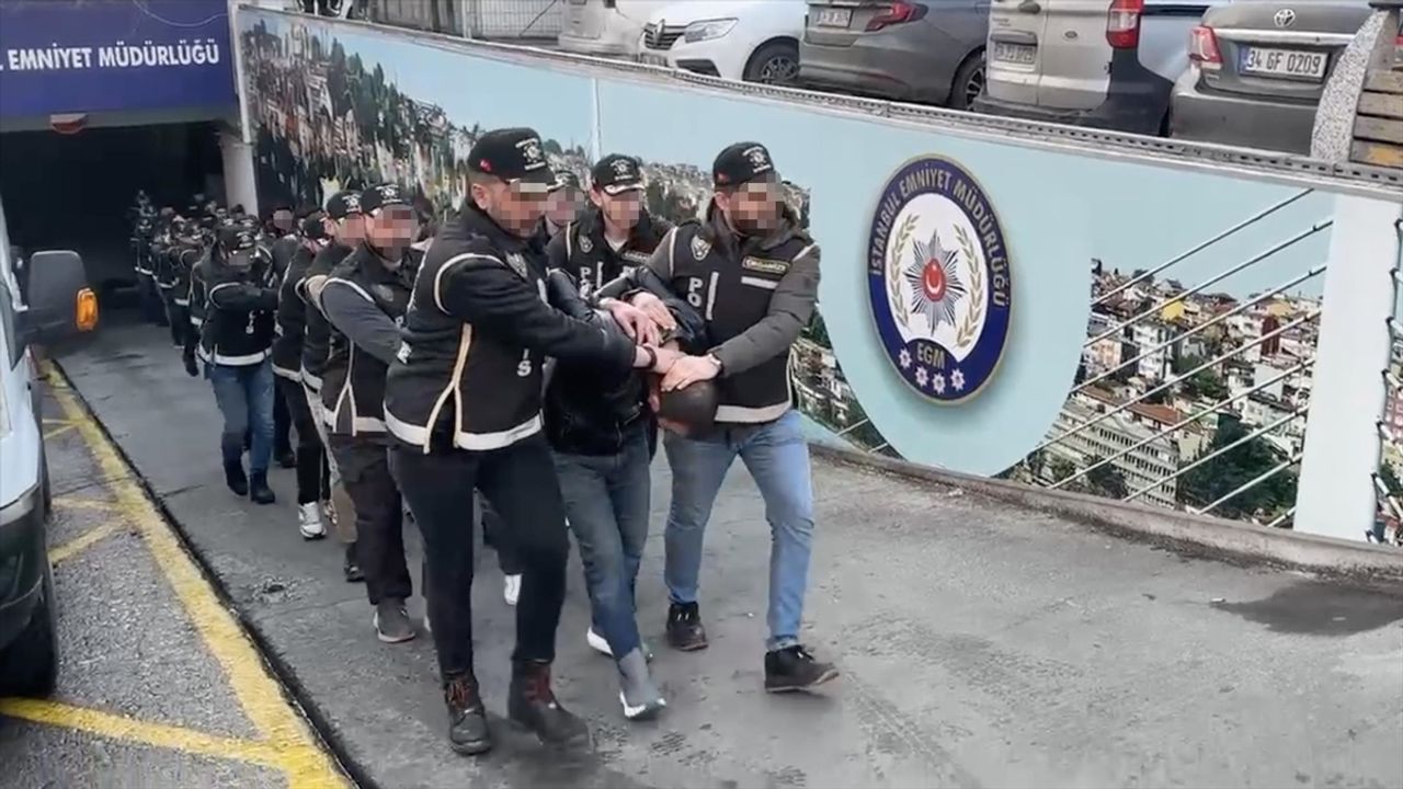 İstanbul'da bu yıl organize suç örgütlerine yönelik soruşturmalarda 700 şüpheli tutuklandı