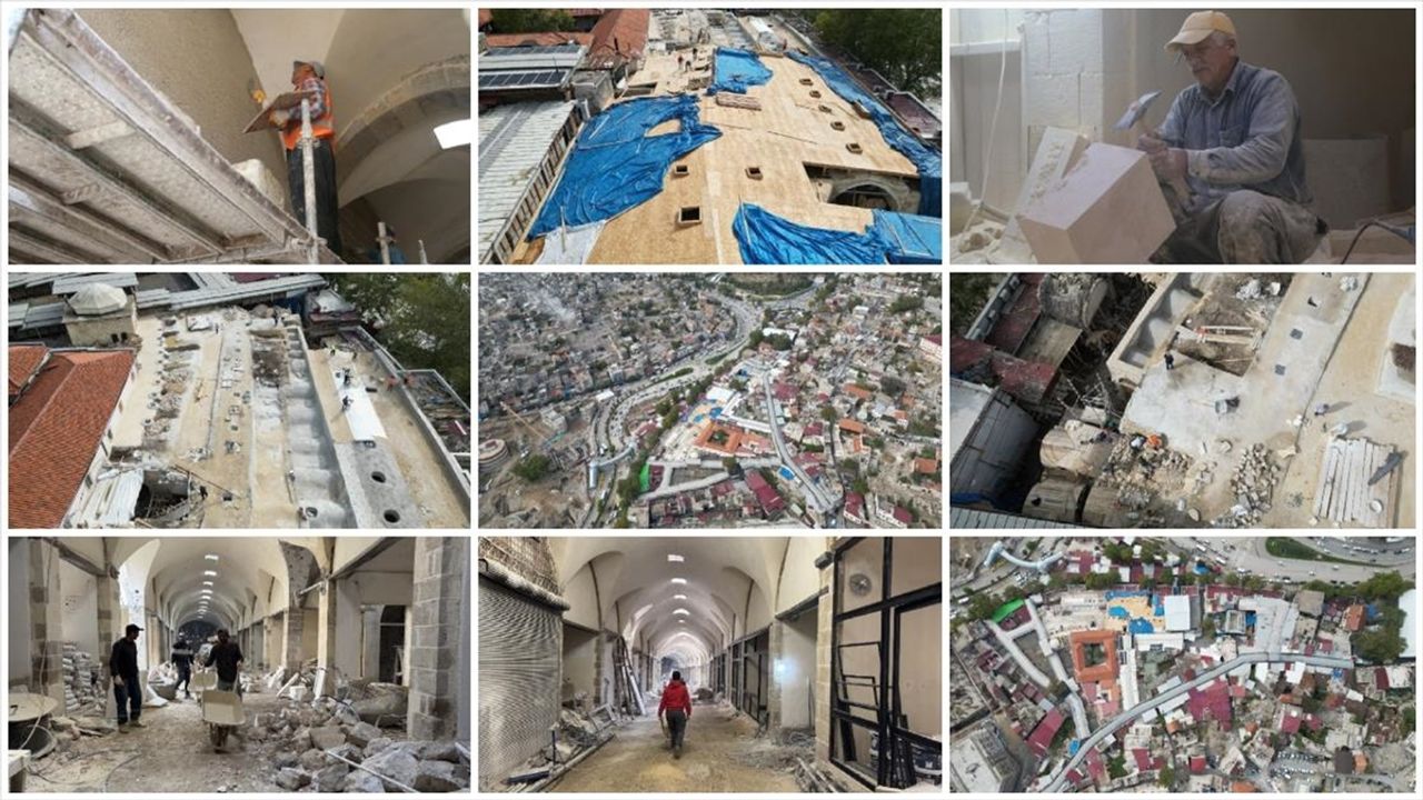 Kahramanmaraş'ın kalbi Kapalı Çarşı yeniden ayağa kalkıyor