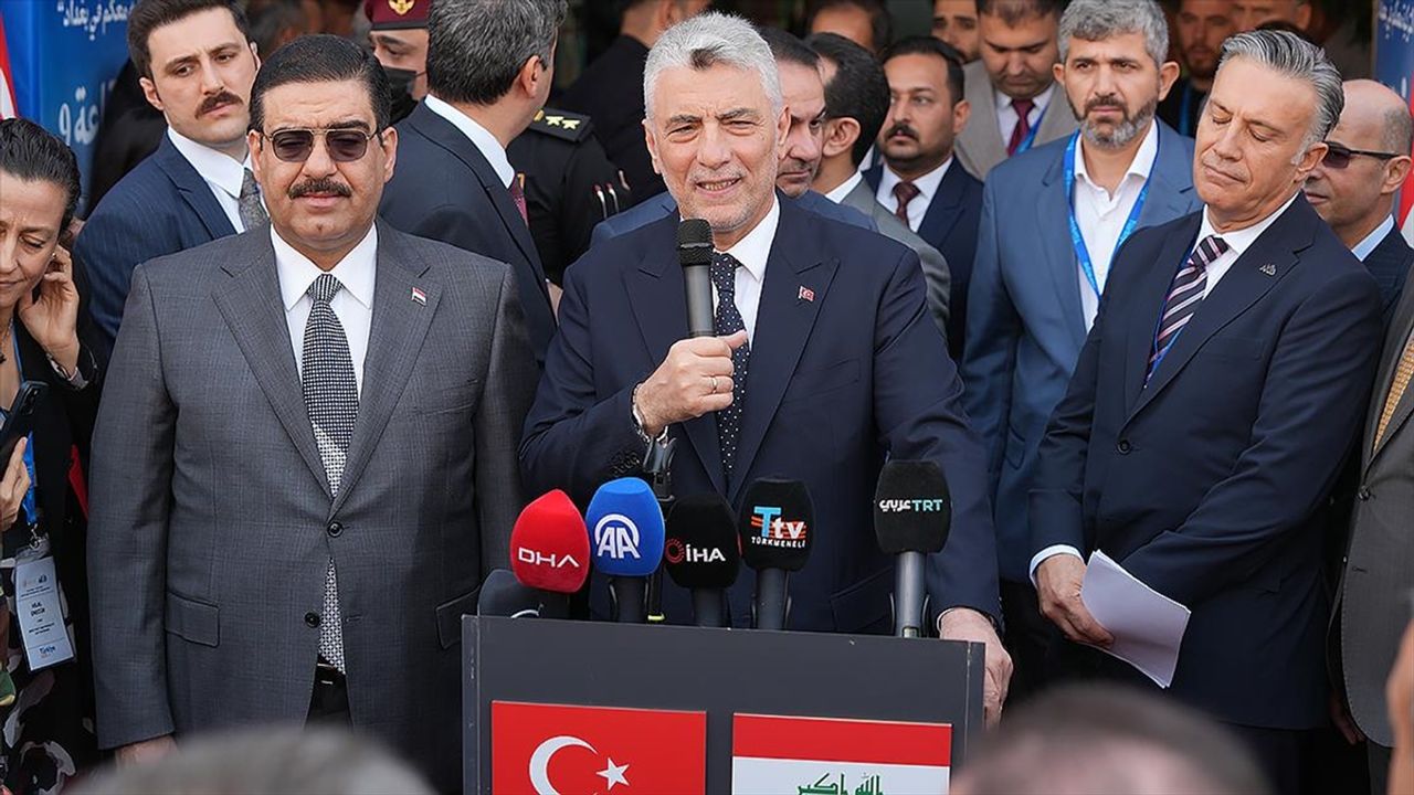 Ticaret Bakanı Bolat: Türk ürünleri ve inşaat eserleri, ülkemizin Irak'la ekonomik bütünleşmesinin önemli göstergelerdir