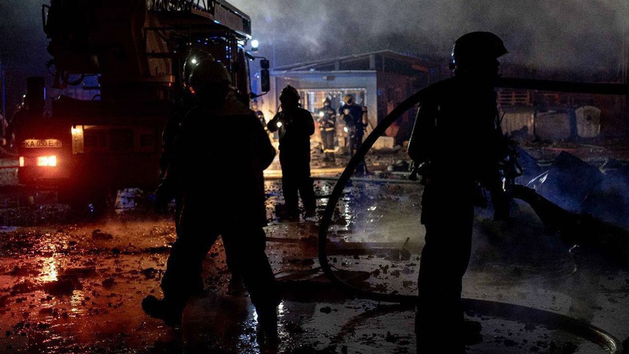 Ukrayna: Kiev'e düzenlenen hava saldırısında 3 kişi öldü, 29 kişi yaralandı