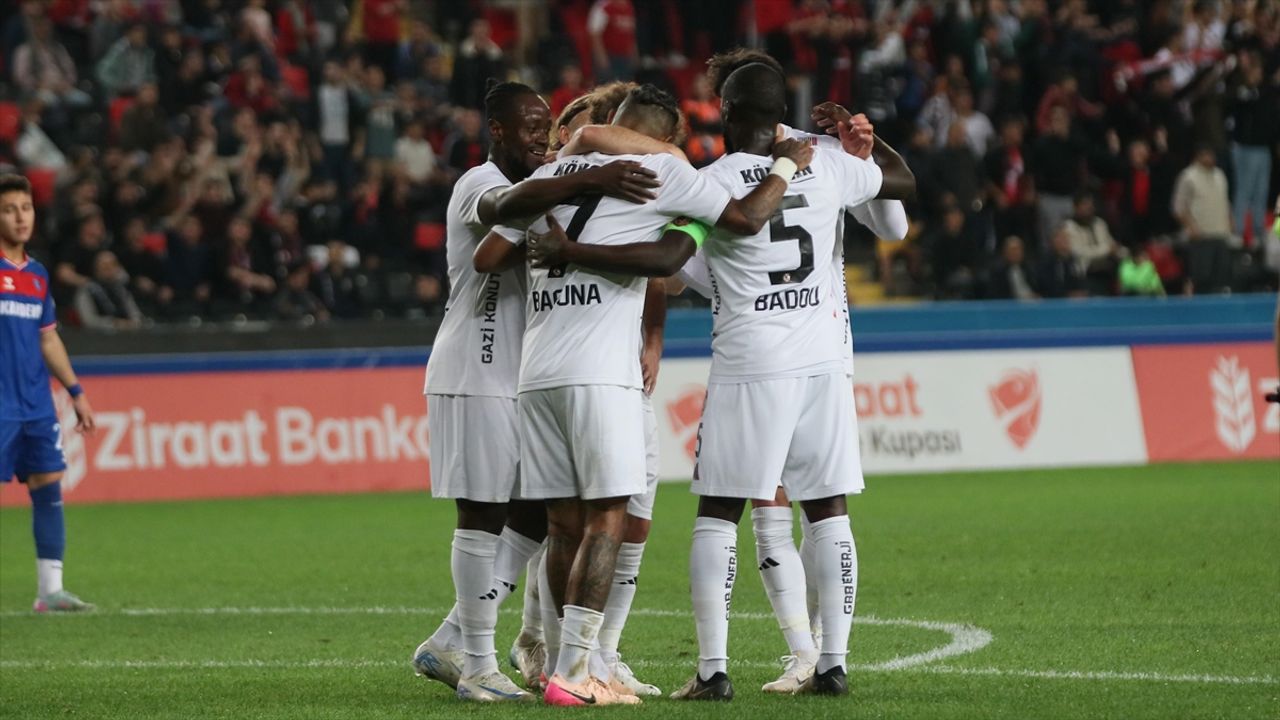 Ziraat Türkiye Kupası'nda Gaziantep FK üst tura yükseldi