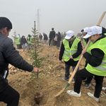 Malatya'da 10 bin 444 fidan toprakla buluşturuldu