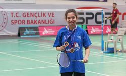 Para badminton milli sporcusu Tuğçe Çelik, 2028 Olimpiyatları'na hazırlanıyor