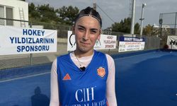 Alanya Yıldızları Hokey Takımı oyuncusu Nur, Süper Lig'de şampiyonluğa inanıyor