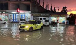 Ağrı'da sağanak yağış etkili oldu