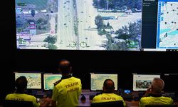 Bayram trafiği "Trafik İzleme Merkezi"nin anbean takibinde