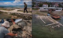 İznik'te bazilikanın çevresindeki mezarlıklar gün yüzüne çıkarılıyor
