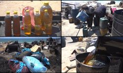 Gazze'de İsrail ablukasına meydan okuyan Filistinliler, atık plastikten yakıt üretiyor