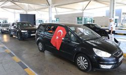 Gurbetçiler sınır kapısında "hızlı geçişten" memnun