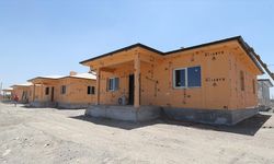 Hatay Antakya'da 607 kırsal afet konutunun yapımı sürüyor
