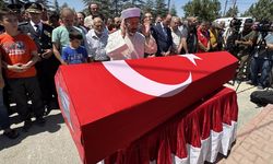 Orman yangını şehitlerinden Muharrem Can'ın cenazesi Konya'da defnedildi