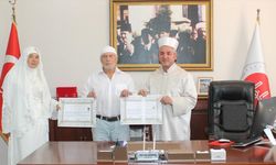 Rus çift, Aydın'da Müslüman oldu