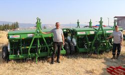 TKDK desteğiyle köye kazandırdıkları tarım aletleriyle ekonomiye katkı sağlayacaklar