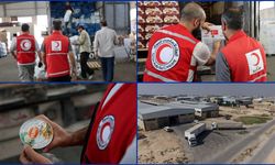 Türk Kızılay, Suriye'nin Süveyda ilindeki sivillere 2 tır insani yardım gönderdi