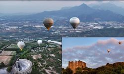 Antalya semalarında süzülen "balonlar" turizme çeşitlilik sunuyor