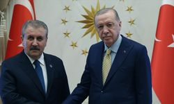 Cumhurbaşkanı Erdoğan, BBP Genel Başkanı Destici'yi kabul etti