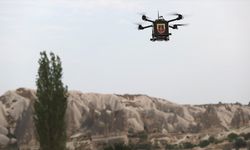 Nevşehir'de bir firma etkin ve hızlı müdahale için "Asayiş dronu" üretti