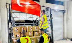 Türk Kızılay, Batı Şeria'ya 1200 gıda kolisi ulaştırdı