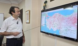 Uydu verilerinden yararlanılarak geliştirilen yazılımla Türkiye'nin 'kuraklık haritası' çıkarıldı