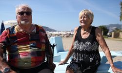 Alman çift 36 yılda 101 kez tatil için Alanya'ya geldi