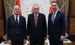 Cumhurbaşkanı Erdoğan, İtalya Milli Hidrokarbon Ajansı Başkanı Descalzi'yi kabul etti