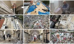 Kahramanmaraş'ın kalbi Kapalı Çarşı yeniden ayağa kalkıyor