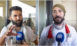 Özgürlük Filosu'ndaki Türk aktivistler gazetecilere konuştu