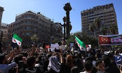 Suriye'de terör örgütü PKK/YPG protesto edildi