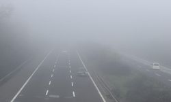 Anadolu Otoyolu'nun Düzce kesiminde sis etkili oldu