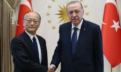 Cumhurbaşkanı Erdoğan, Asya Kalkınma Bankası Başkanı Masato Kanda'yı kabul etti