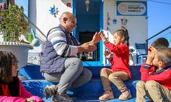 Osmaniyeli Yusuf öğretmen Diyarbakır'ın kırsalındaki okulu adeta sıcak bir yuvaya dönüştürdü