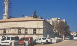 Depremlerde zarar gören 160 yıllık Dervişiye Camisi yeniden yükseliyor