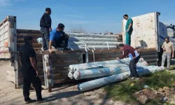 Antalya Büyükşehir'den üreticiye sera naylonu desteği