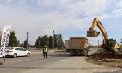 Sanayi sitesine iki adet katlı köprülü kavşak