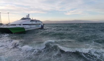 Bursa Deniz Otobüslerinin 8 seferi iptal edildi