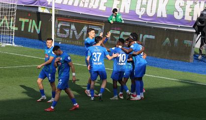 Çaykur Rizespor, Atakaş Hatayspor'u mağlup etti