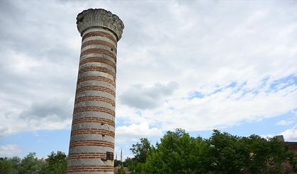 Edirne'de yalnızca yıkık minaresi kalan Zincirlikuyu Camisi ihya edilecek