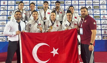 Milli judoculardan Avrupa Kupası'nın ilk gününde 1'i altın 8 madalya