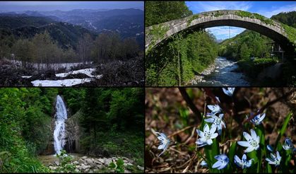 Rize doğal güzellikleriyle ziyaretçilerini bekliyor