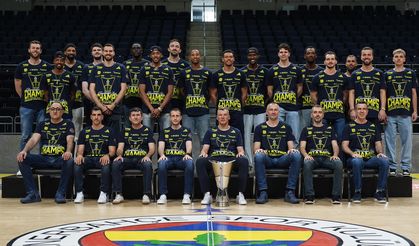 THY Avrupa Ligi şampiyonu Fenerbahçe Beko, basın mensuplarıyla bir araya geldi