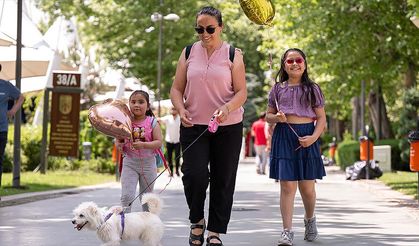 Bayramda Ankara'da kalanlar Gençlik Parkı'nda vakit geçirdi