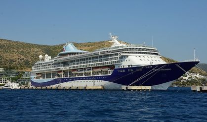 "Marella Discovery 2' kruvaziyeri 1708 yolcusuyla Bodrum'a geldi