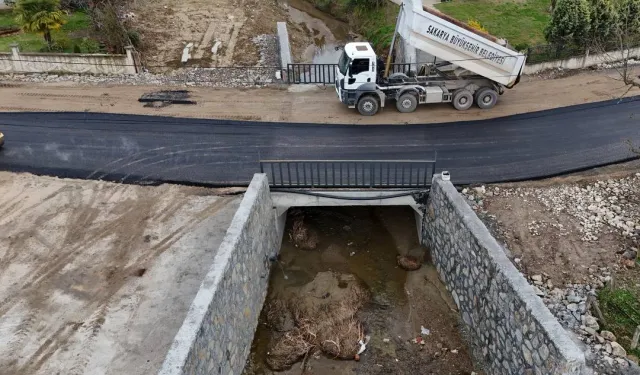 Sakarya'da sel ile taşkınlara menfez ve taş duvarlı önlem