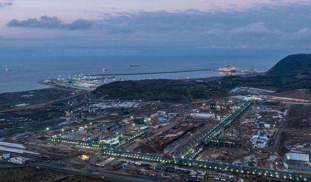 Sakarya Gaz Sahası'nda günlük üretim 9,5 milyon metreküpe ulaştı