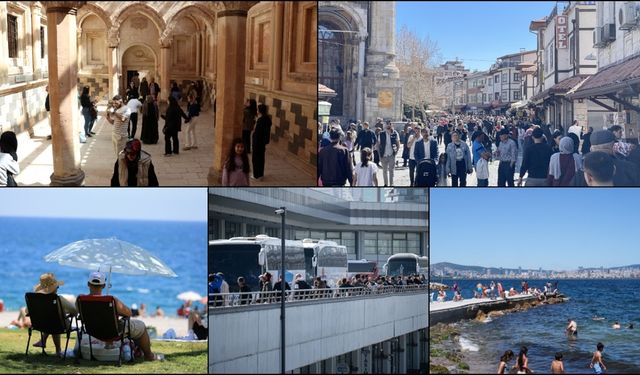 Yerli turistler geçen yıl seyahate 419,3 milyar lira harcadı