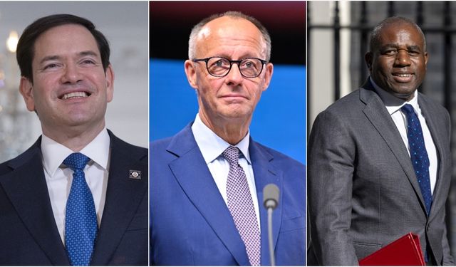 ABD Dışişleri Bakanı Rubio, Almanya Başbakanı Merz ve İngiltere Dışişleri Bakanı Lammy ile görüştü