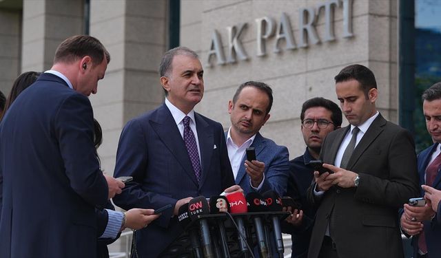 AK Parti Sözcüsü Çelik: Terör örgütünün feshini ilan etmesi gerekmektedir